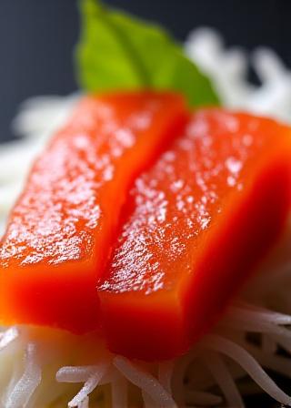 新鮮な真鯛のお造り